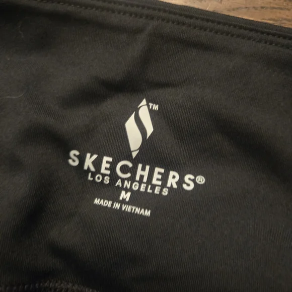 Skechers Black Go Walk Capris - Picture 5 of 6